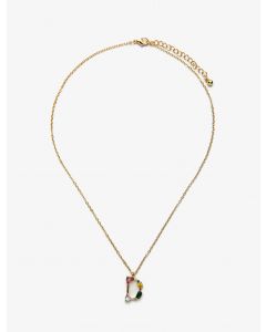 Collier chaîne lettre d