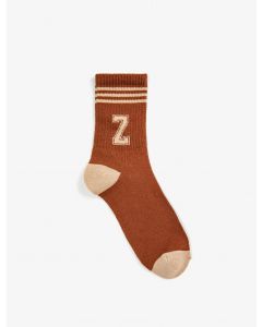 Chaussettes imprimées lettre z