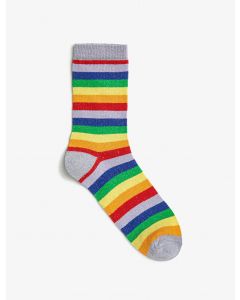 Chaussettes femme rayées