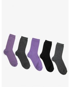 5 packs chaussettes femme