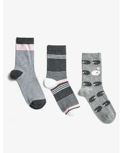 Lot de 3 chaussettes femme