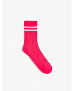 Chaussettes à bretelles pour femmes PINK T