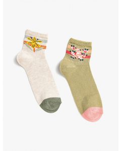Ensemble de chaussettes femme à motifs