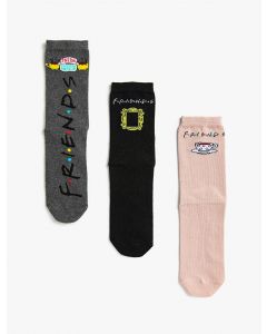 Ensemble de chaussettes femme à slogan central park ANTRACIT T