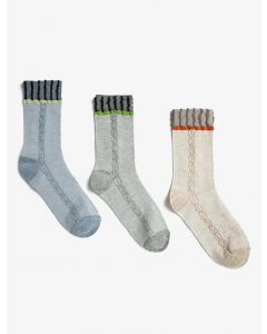 Lot de 3 chaussettes femme