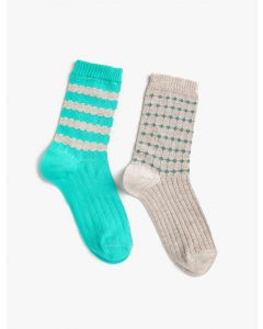 Ensemble de chaussettes femme à motifs