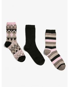 Lot de 3 chaussettes femme