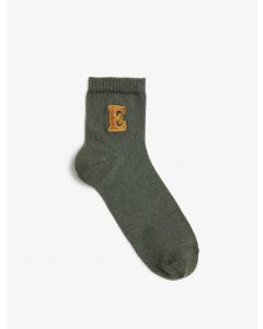 Chaussettes femme brodées