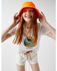 T-shirt imprimé coton