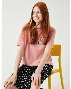 T-shirt imprimé coton