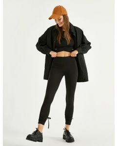  LEGGINGS BLACK S