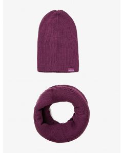 Bonnet et Écharpe ensemble PURPLE T