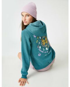 Sweat à capuche imprimé