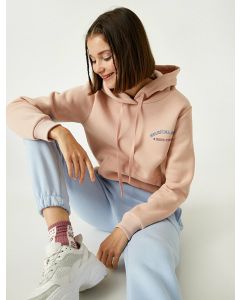 Sweat à capuche imprimé avec poche