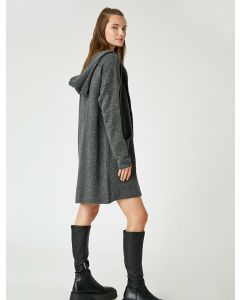 Cardigans longs à capuche