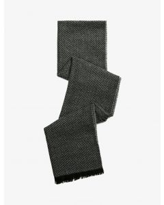 Écharpe tissée à bretelles pour hommes BLACK T