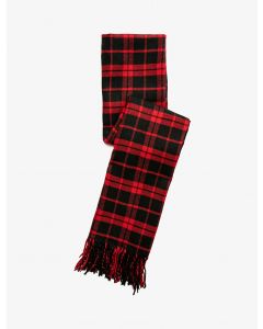 Écharpe à carreaux pour hommes RED T