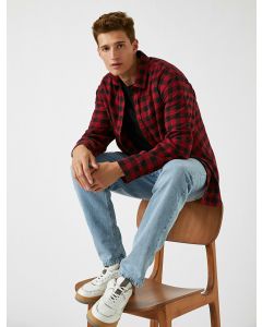 Chemise à carreaux