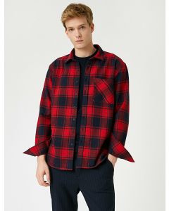 Chemise à carreaux