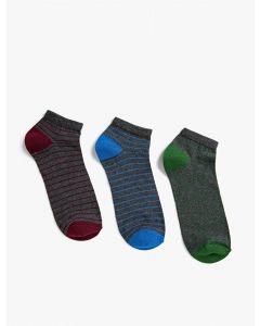 Ensemble de chaussettes rayées pour hommes