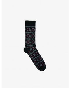 Chaussettes coton motif ethnique