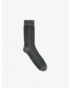 Chaussettes à rayures pour hommes