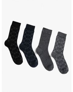 Lot de 4 chaussettes pour hommes
