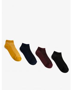 Ensemble de 4 paires de chaussettes pour hommes en coton XXX T