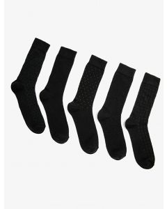 Lot de 5 chaussettes en coton pour hommes