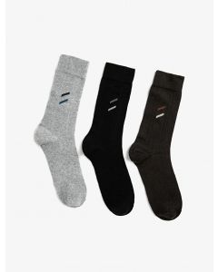 Lot de 3 chaussettes en coton pour hommes