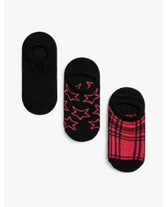 Ensemble de chaussettes à motifs gril
