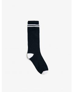 Chaussettes rayées pour filles NAVY-BLUE 9