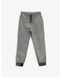  BAS DE SURVÊTEMENT Grey melange 3-4