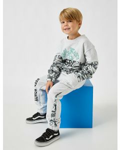  BAS DE SURVÊTEMENT Grey melange 3-4
