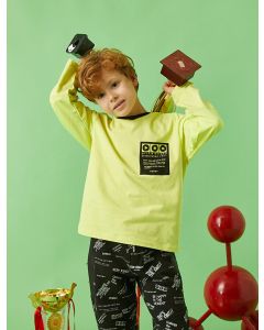 Pantalon de jogging imprimé coton