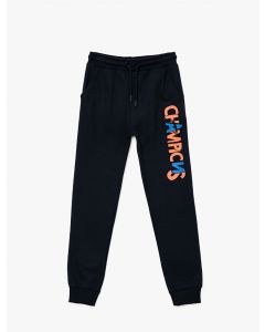 Pantalon de jogging imprimé à cordon de serrage