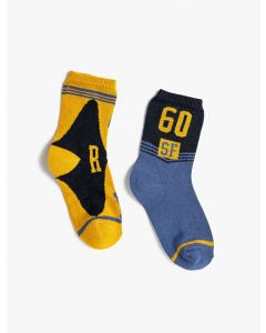 Ensemble de chaussettes imprimées pour hommes et garçons