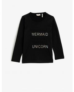  TSHIRT ML BLACK 4-5