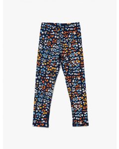 Leggings à motifs floraux en coton