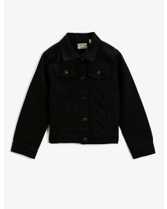 Veste en jean noir
