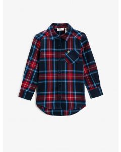  CHEMISES ML RED CHECK 3-4