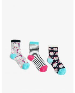 Lot de 3 chaussettes en coton