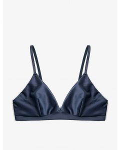 Brassière en faux satin