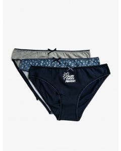 Lot de 3 culottes courtes en coton imprimé