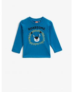  TSHIRT ML BLUE 3-6