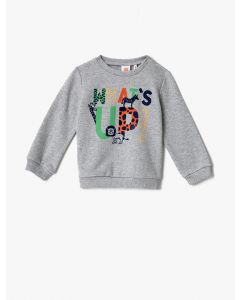 Sweat imprimé animal GREY 3-6