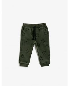  BAS DE SURVÊTEMENT KHAKI DESIGN 6-9