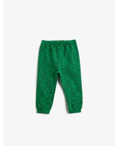 Pantalon de jogging imprimé coton