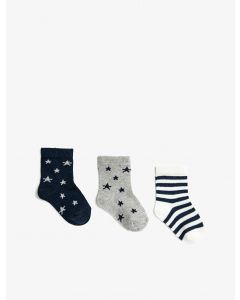 Ensembles de chaussettes pour bébé garçon à motif d'étoiles