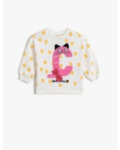  SWEAT-SHIRTS ECRU DESIGN 3-6